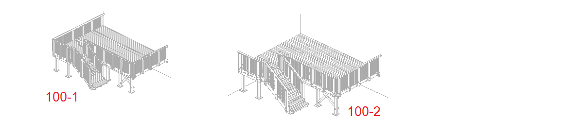 Medium Height Decks - 100 Series