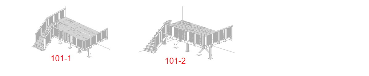 Medium Height Decks - 101 Series