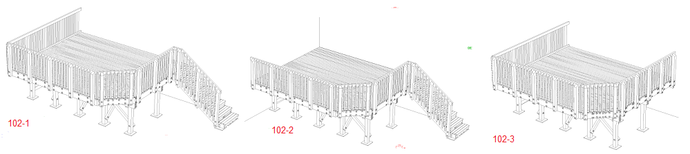 Medium Height Decks - 102 Series