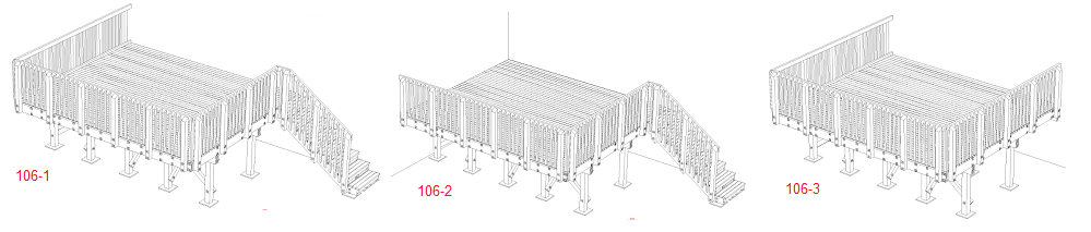 Medium Height Decks - 106 Series