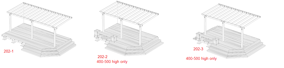 Pergola Decks - 202 Series