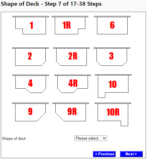 Step7 - shape of deck details