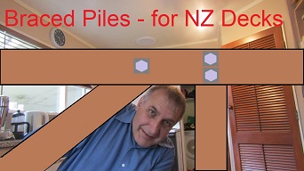 Braced Piles for New Zealand Decks