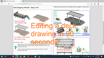 Editing a deck drawing using ROBO Deck Designer (V2 redone)