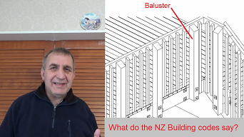 Handrail posts for New Zealand decks